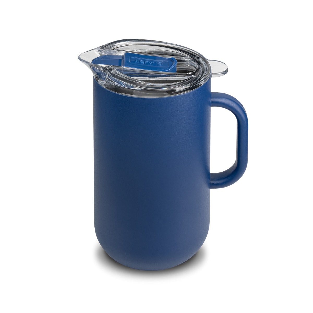 served Vacuum-Insulated Large Serving Bowl (2.5Q) - Blue Lemonade