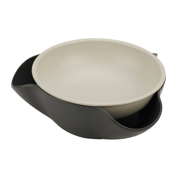 Double-Dish™ Gray Serving Bowl - touchGOODS