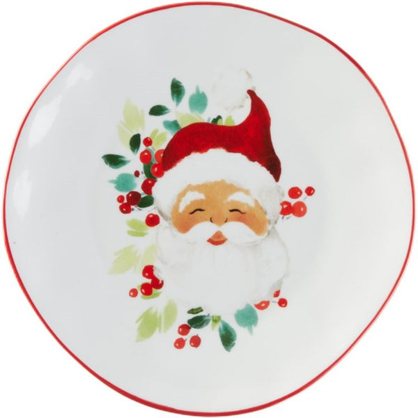 Holiday Santa Plate-Salad - touchGOODS