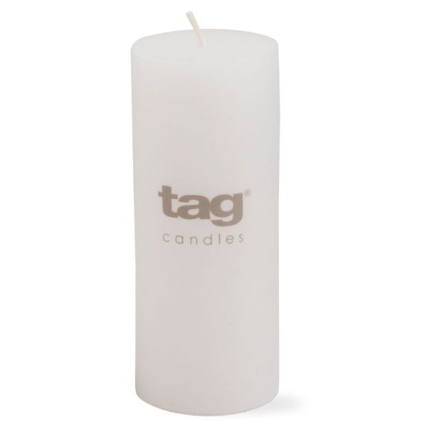 chapel pillar candle 2x5 - white - touchGOODS