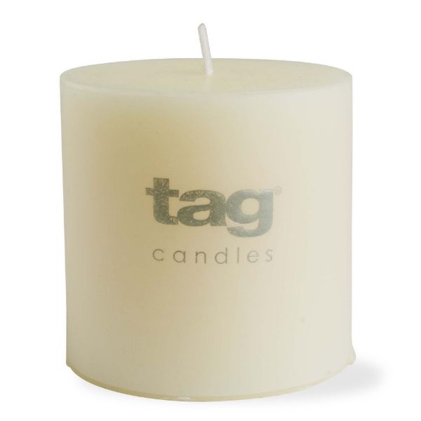 chapel pillar candle 3x3 - ivory - touchGOODS