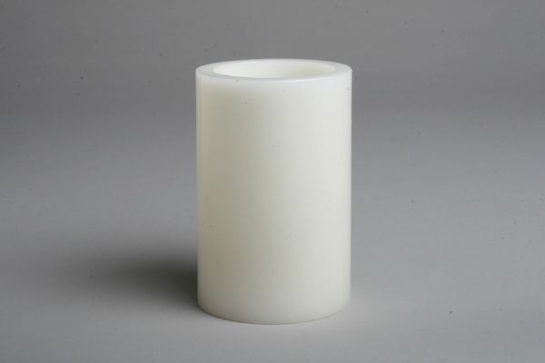 led pillar candle 4x6 - ivory - touchGOODS