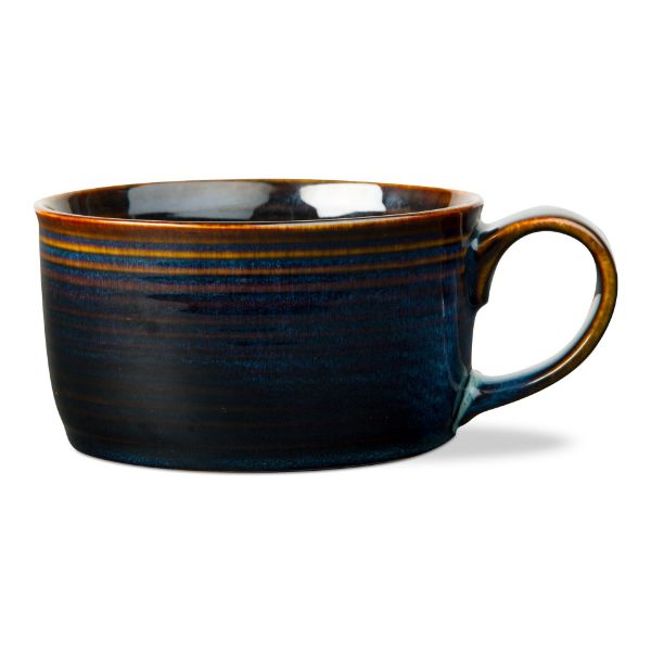 Reactive Glaze Soup Mug - Midnight Blue - touchGOODS