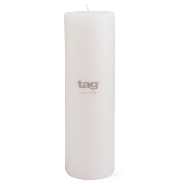 chapel pillar candle 3x10 - white - touchGOODS
