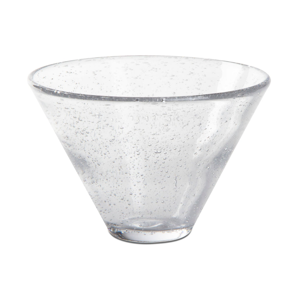 bubble glass stemless martini - clear - touchGOODS