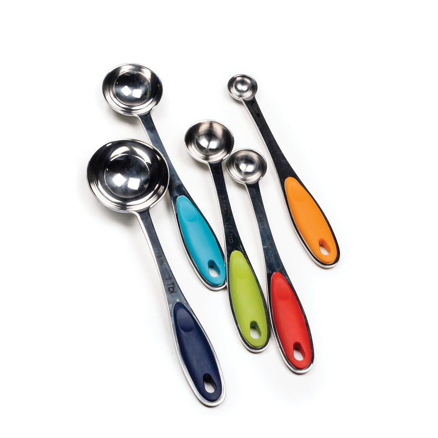 MEASURING SPOON - COLOR HANDLE SET OF 5 - touchGOODS