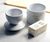 Stoneware Butter Pot - White - touchGOODS