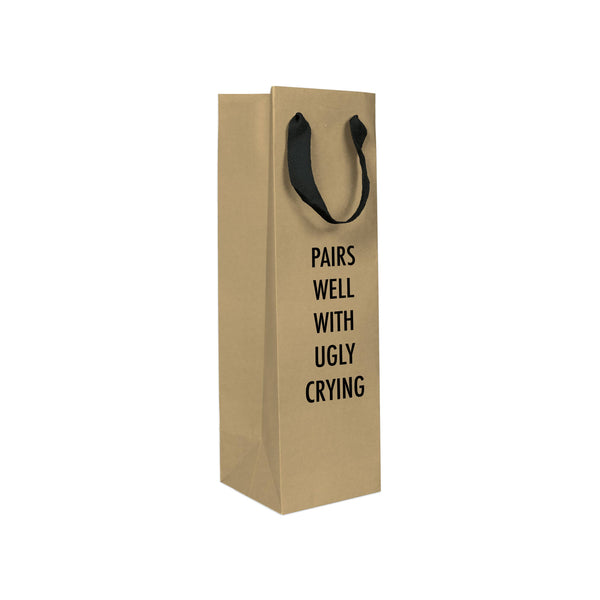 Ugly Crying - Wine Bag - touchGOODS