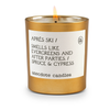 Apres Ski Gold Tumbler Candle (Limited Edition) - touchGOODS