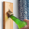 Wall Mounted Bottle Opener with Magnetic Bottle Cap Catcher - touchGOODS