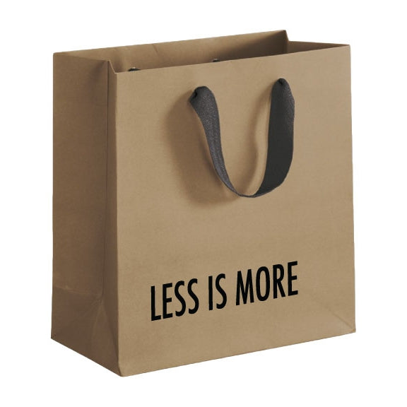 Less is More (Small Gift Bag) - touchGOODS