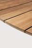 Teak Circle Outdoor Dining Table - touchGOODS