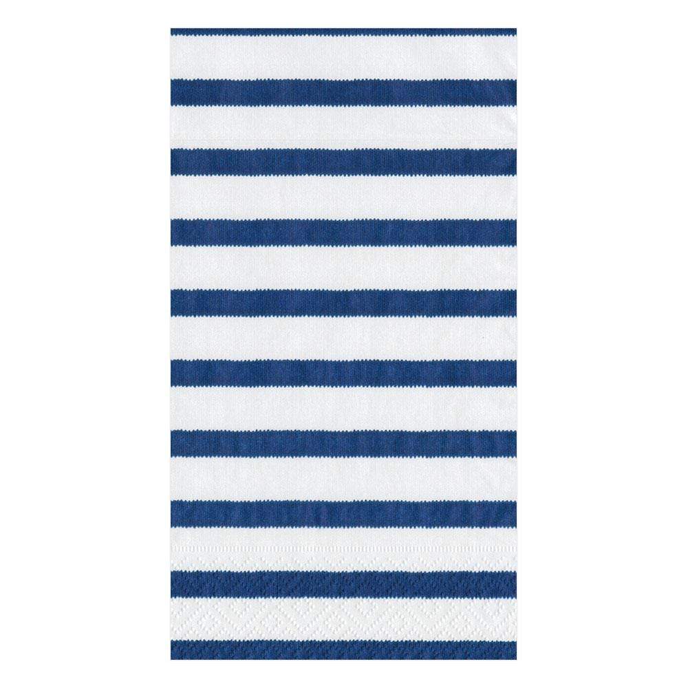 Bretagne Paper Guest Towel Napkins in Blue - 15 Per Package - touchGOODS