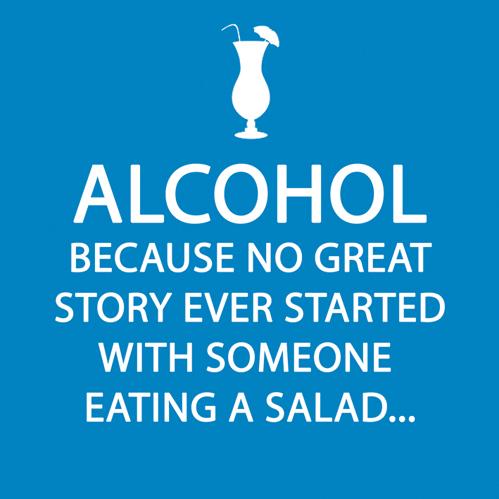 Alcohol Story Beverage Napkin - touchGOODS