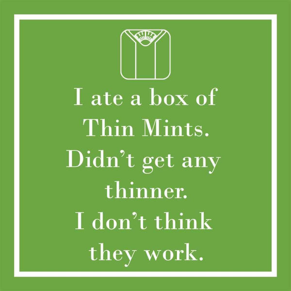 Thin Mints Beverage Napkins - touchGOODS