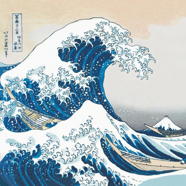 The Great Wave Beverage Napkins - touchGOODS