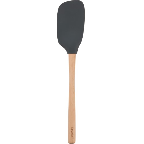 Flex-Core Wood Handled Silicone Spoonula - touchGOODS
