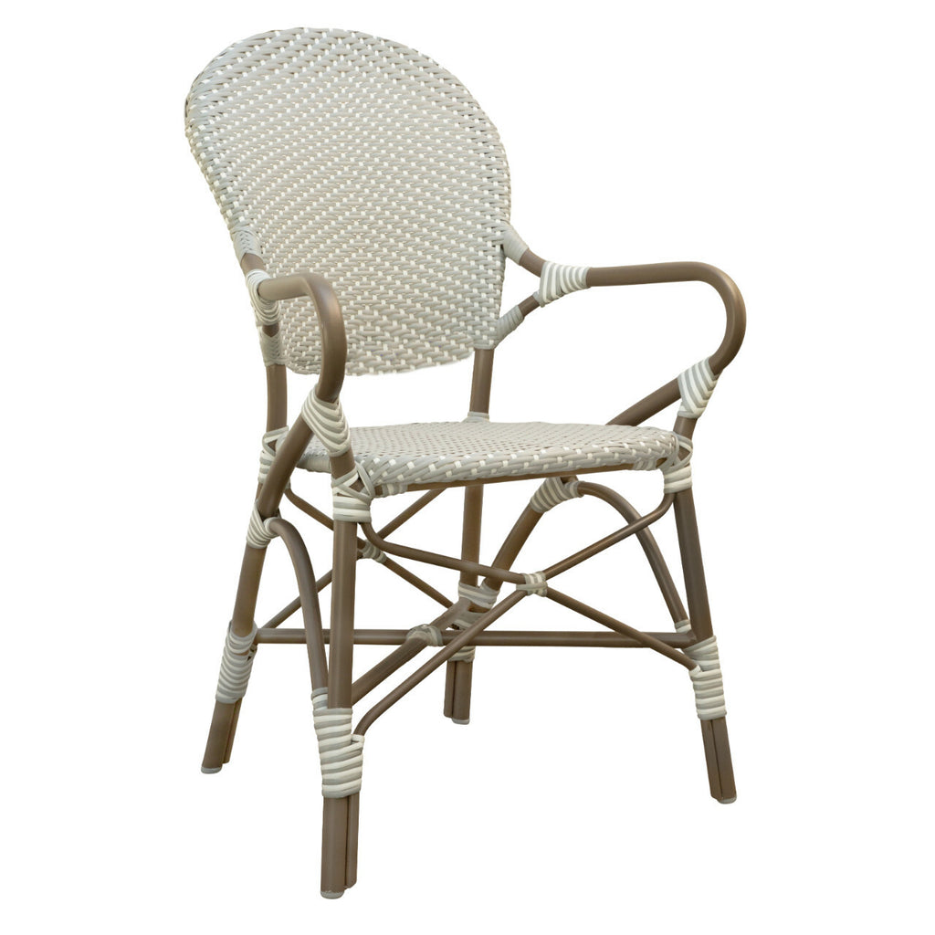 Isabell Arm Chair AluRattan - touchGOODS