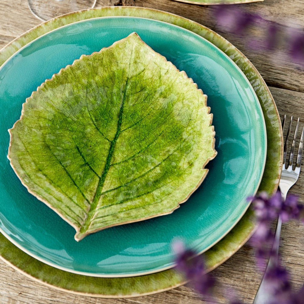Riviera Hydrangea Leaf Dish 7" - touchGOODS