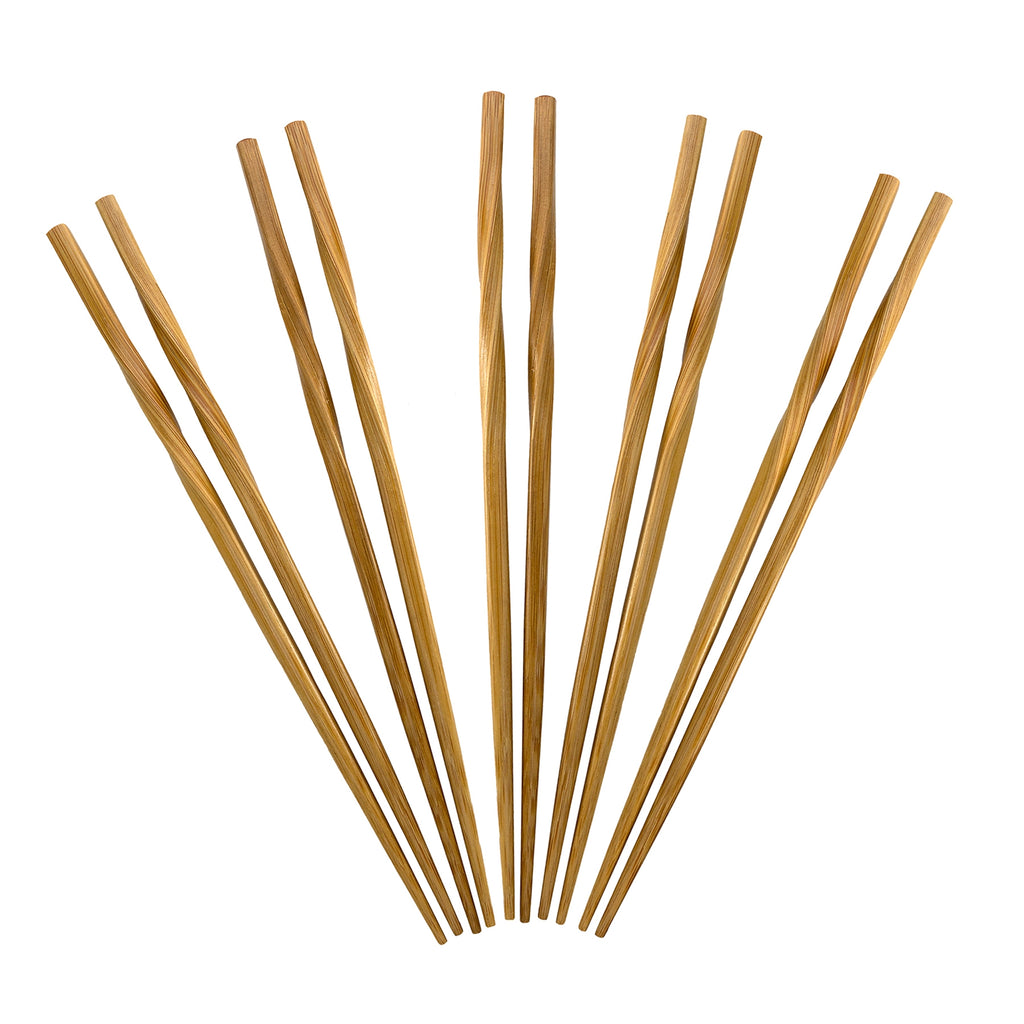 Reusable "Twist" Chopsticks, 5 Pairs - touchGOODS