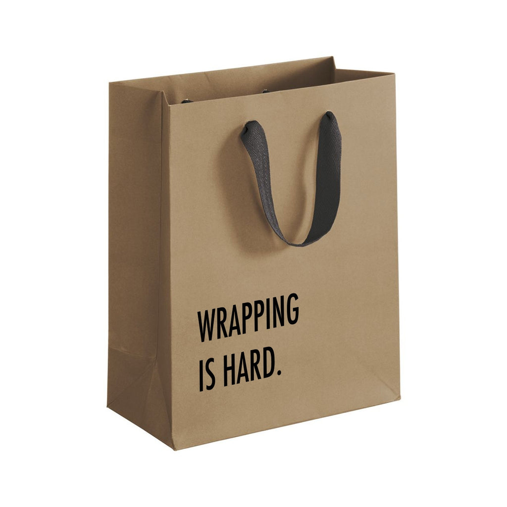 Wrapping is Hard Gift Bag - touchGOODS