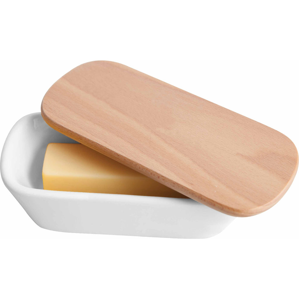 White Butter Dish - touchGOODS