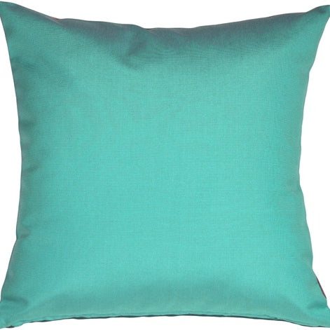 Aruba Turquoise Sunbrella Outdoor Pillow 20" x 20" - touchGOODS