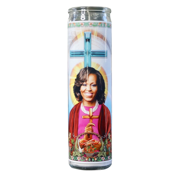 Michelle Obama Celebrity Prayer Candle - First Lady - touchGOODS