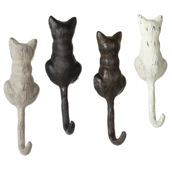 Cast Iron Cat Tail Wall Hooks | touchGOODS