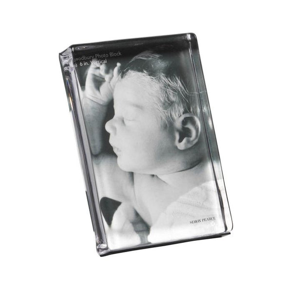 Woodbury Vertical Photo Block in Gift Box - touchGOODS