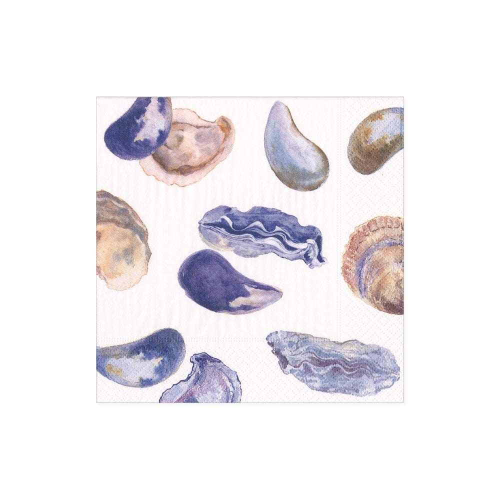 Oysters and Mussels Paper Cocktail Napkins - 20 Per Package - touchGOODS