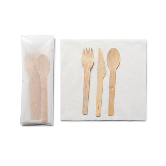 Sealed Cutlery Set with Napkin - touchGOODS