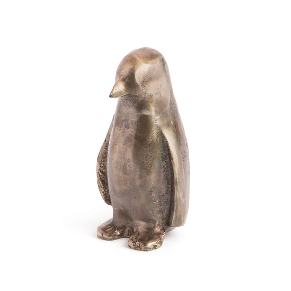 Mr. Popper! Brushed Pewter Penguin | touchGOODS