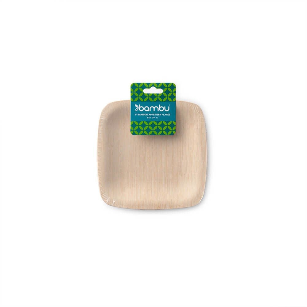 Bamboo Compostable Appetizer Plate - touchGOODS