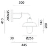 Il Fanale CONTRADA Wall Sconce 243.25 | touchGOODS