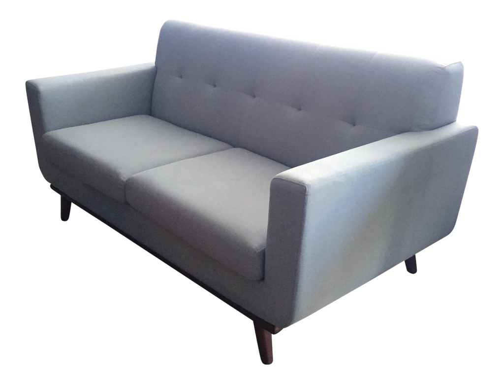 Mid Century Style French Gray Sofa | touchGOODS