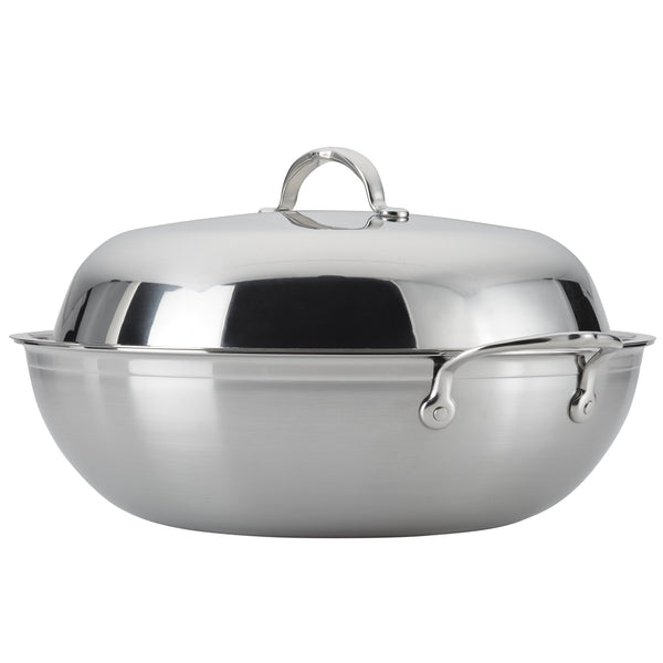 ProBond Professional Clad Stainless Steel Wok, 14-Inch - touchGOODS