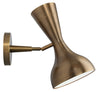 Pisa Mid-Century Wall Sconce in Brass | touchGOODS