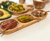 Olive Wood Three Section Tray - touchGOODS