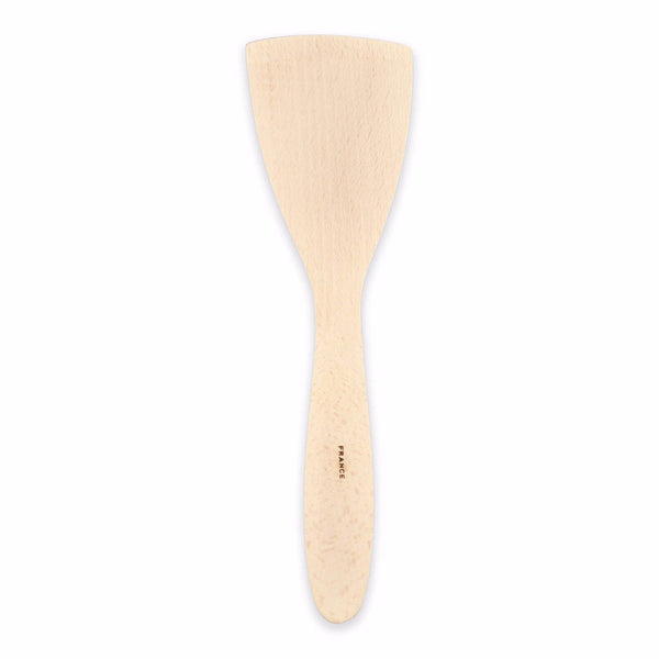 12" Beechwood Large Curved Wooden Spatula / Turner - touchGOODS