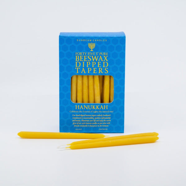 Beeswax Hanukkah Candles - touchGOODS