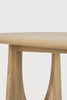 Oak Geometric Dining Table - touchGOODS