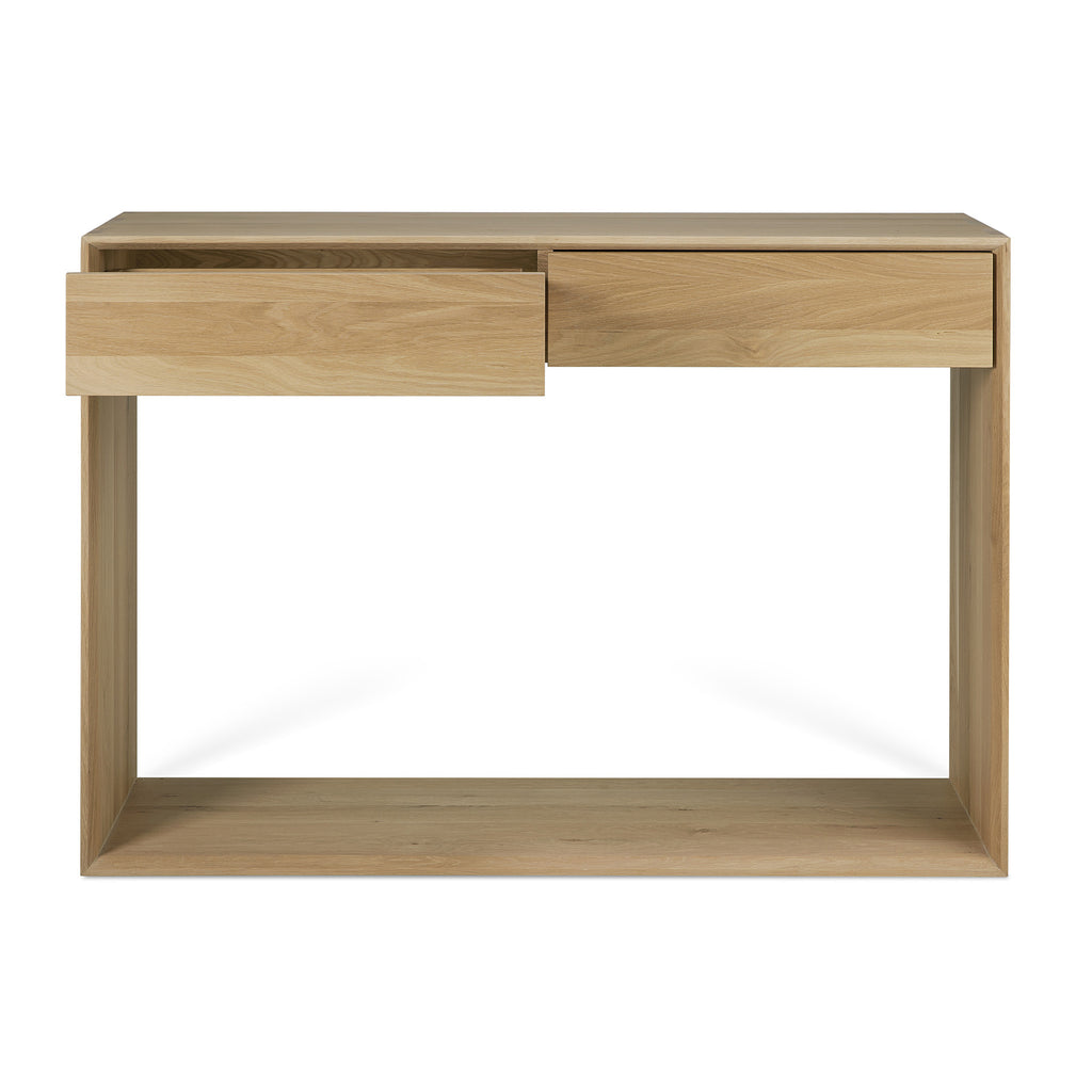 Oak Nordic Console Table - touchGOODS