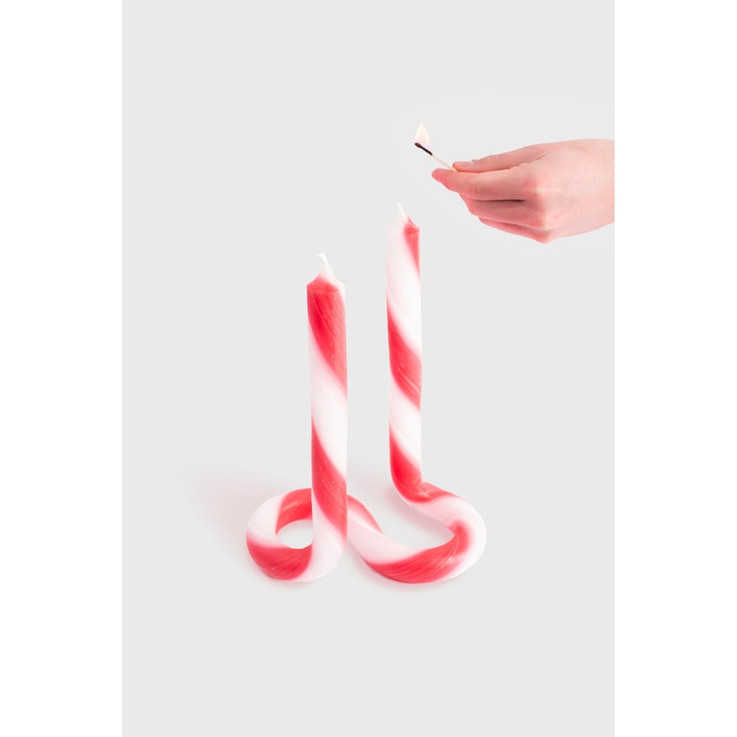 Twist - Candy Cane Candle - touchGOODS