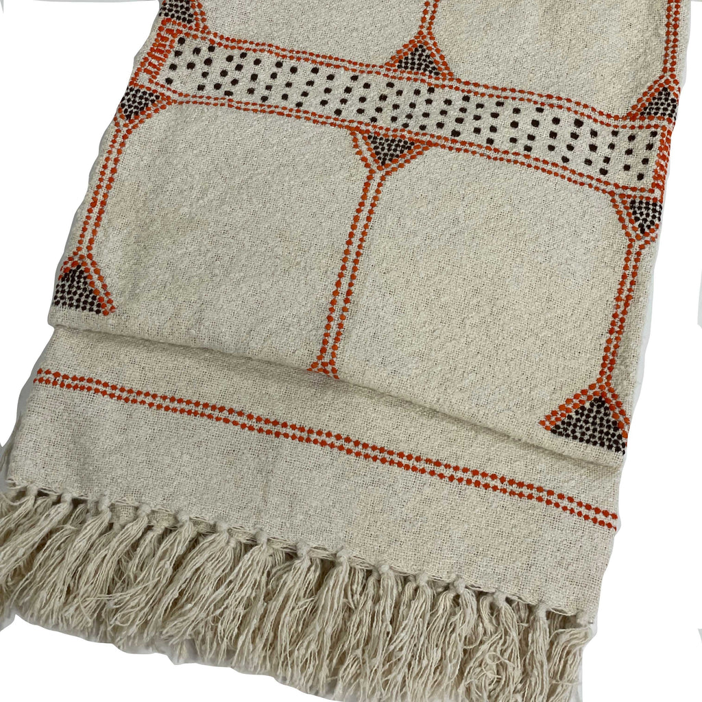 MATHURA Decorative Cotton Throw Blanket - touchGOODS