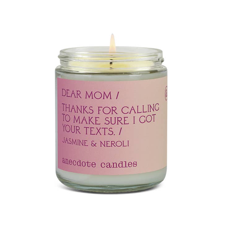 Dear Mom (Jasmine & Neroli) Glass Jar Candle - touchGOODS
