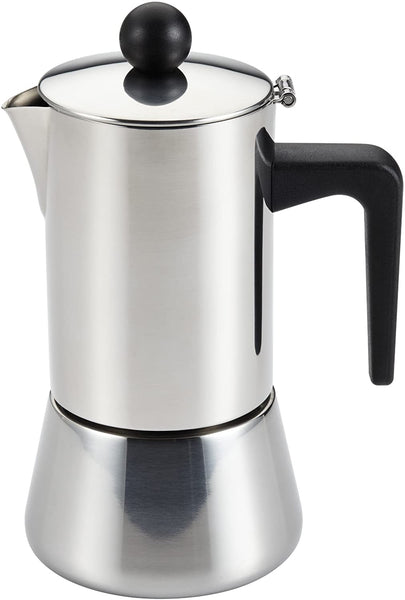 Stainless Steel Stovetop Espresso Maker, 9-Ounce - touchGOODS