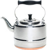 Polished Stainless Steel Teakettle w/ Copper Bottom - touchGOODS