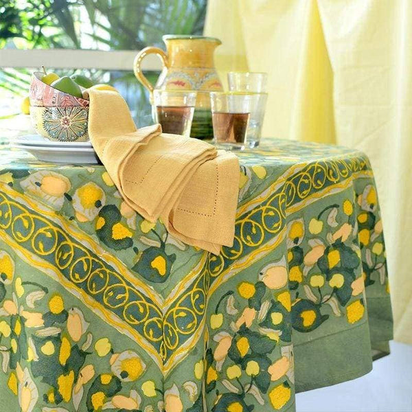 Fruit Yellow/Green Tablecloths - touchGOODS