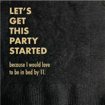 Let's Get This Party Cocktail Napkin - touchGOODS